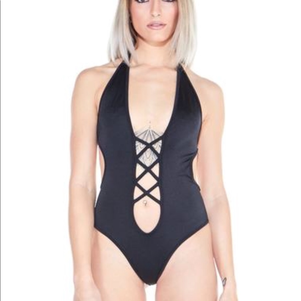 Black Rave Bodysuit